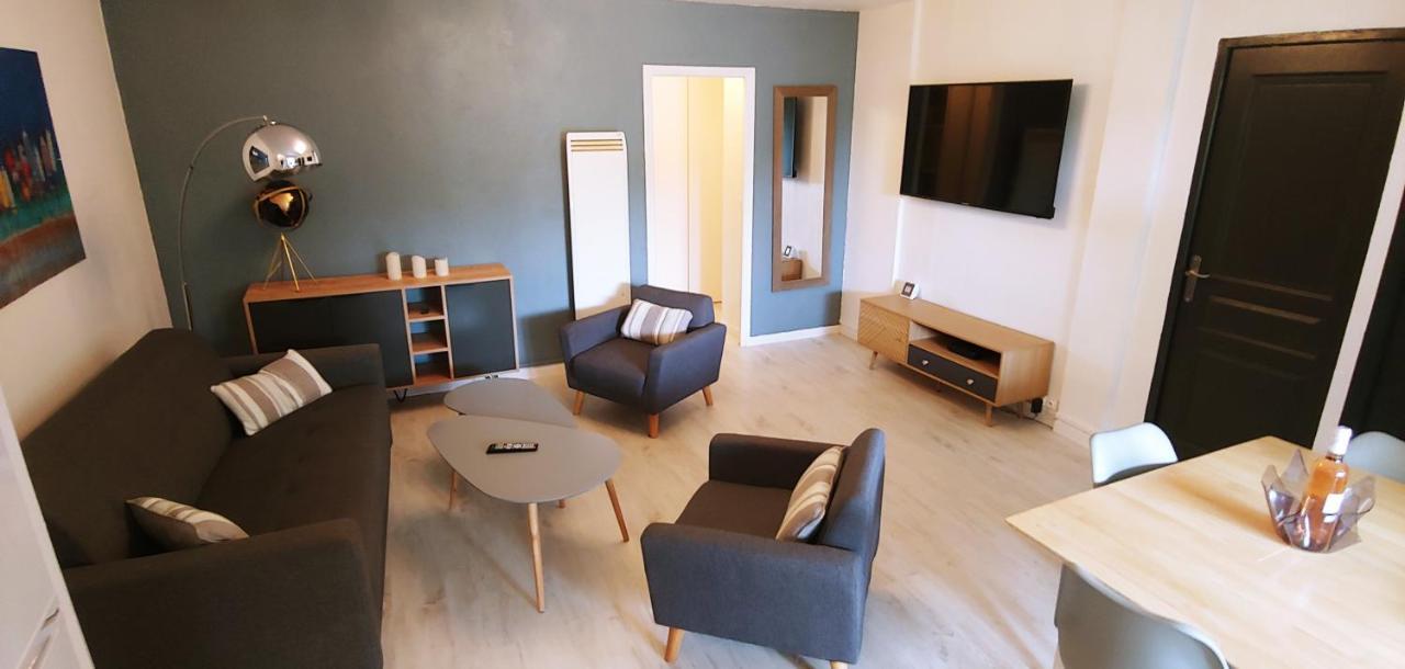 Agreable T3 Avec Jardin Et Parking Prive, A 350M Du Centre Ville Et Des Plages, Wifi, Remise Supplementaire De 10 Pourcent Pour Une Location A La Semaine Кавалер-сюр-Мер Экстерьер фото